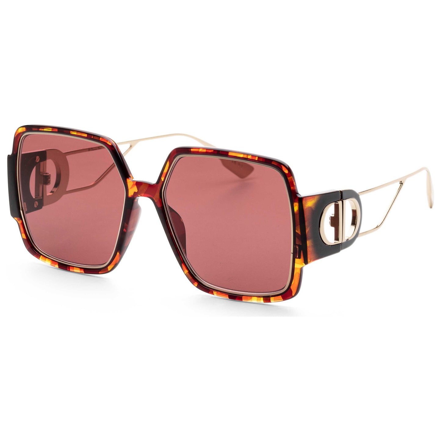 Front view of Christian Dior Montaigne Women's Sunglasses 30MONTAIGN-0EPZ-57-17