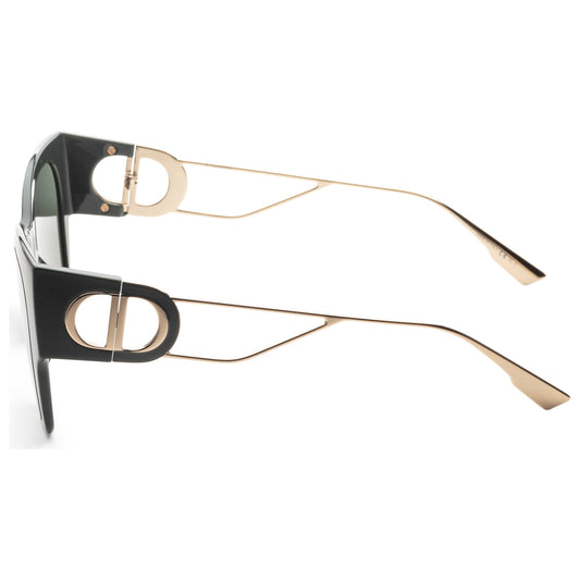 Left view of Christian Dior Montaigne Women's Sunglasses 30MONTAIGNE1-01ED-O7
