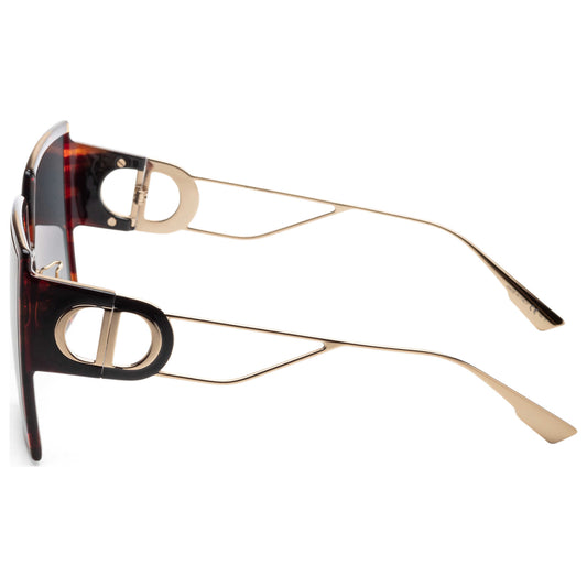 Left view of Christian Dior Montaigne Women's Sunglasses 30MONTAS-0EPZ-58-15