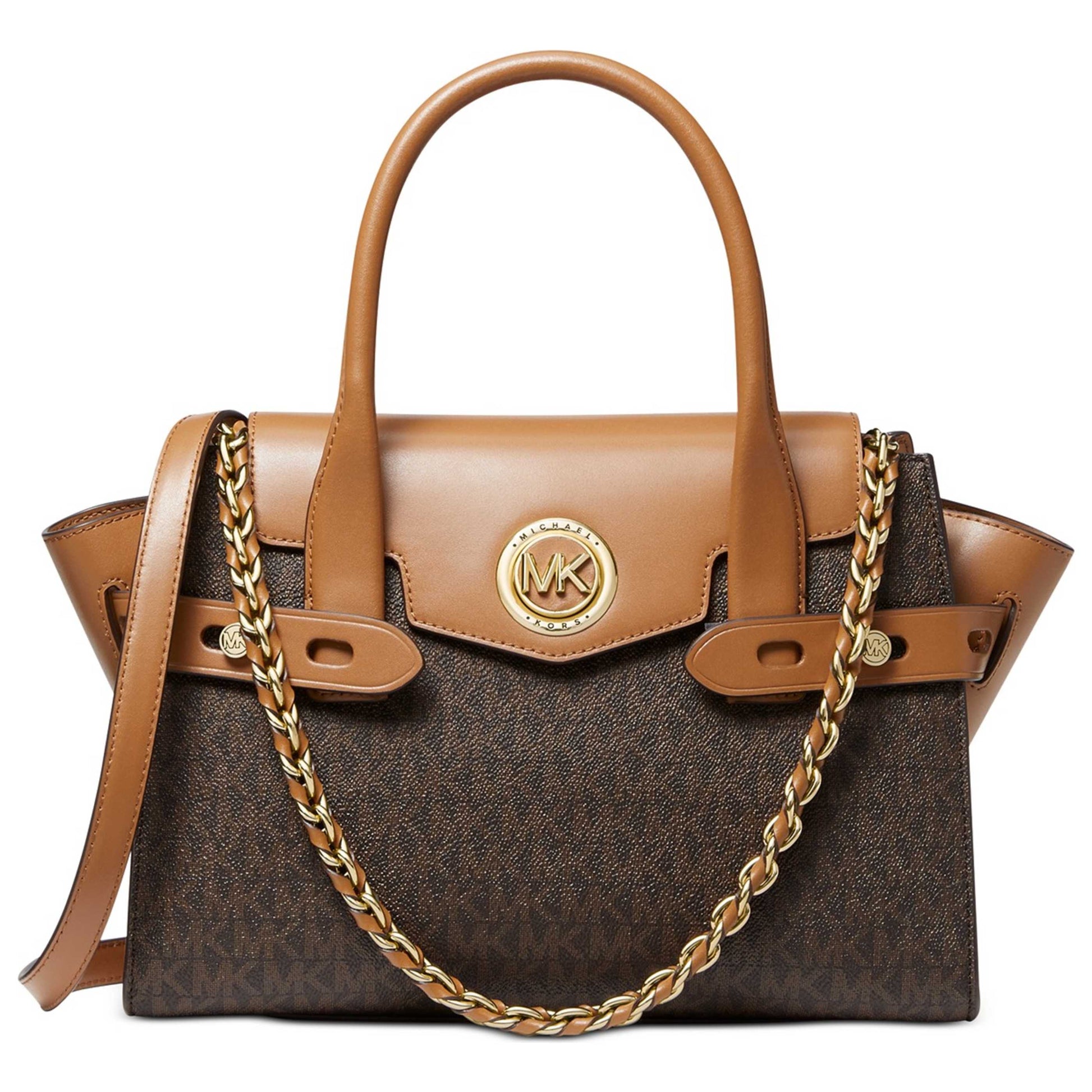Front view of Michael Kors Carmen Women's Handbags 30S0GNMS1B-252