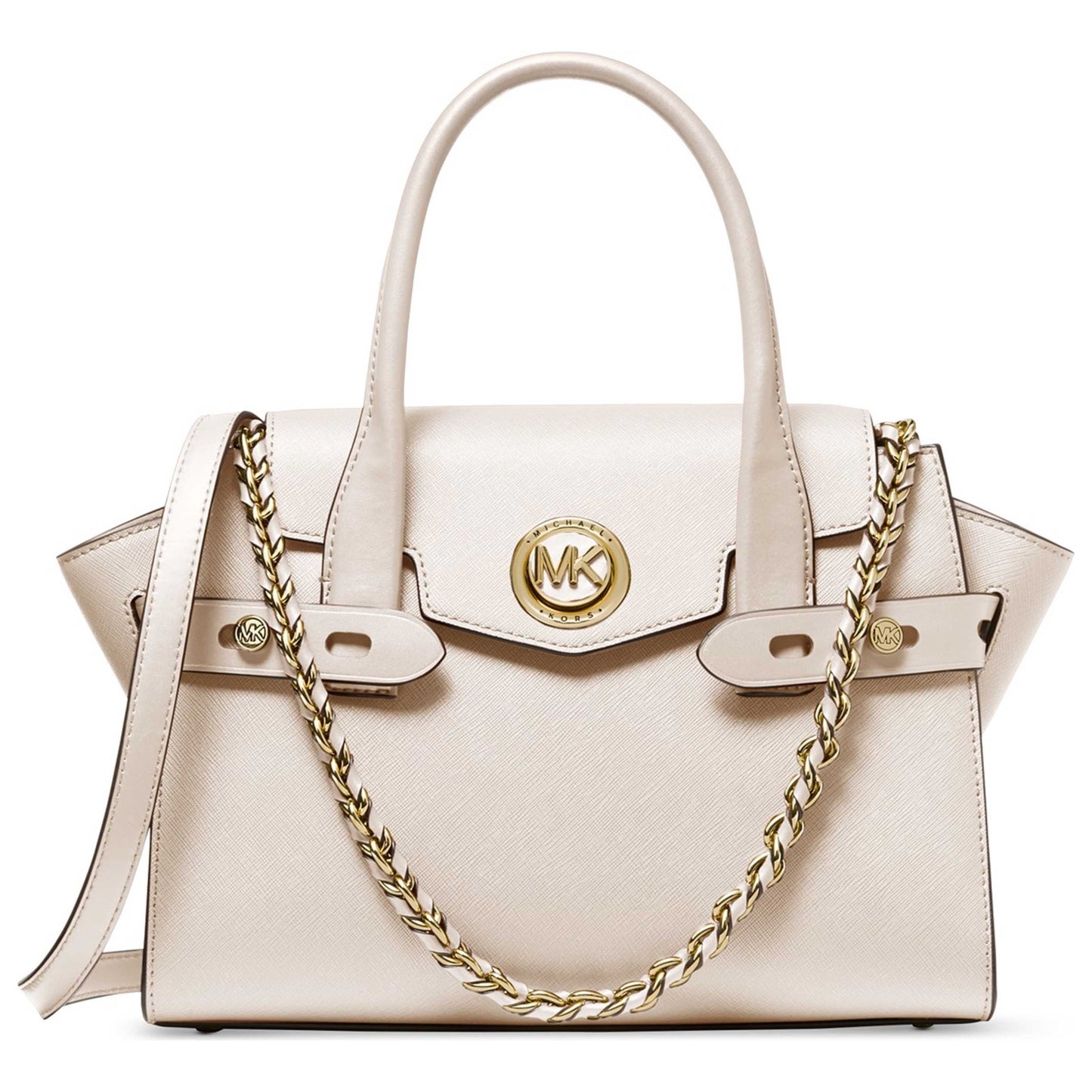 Front view of Michael Kors Carmen Women's Handbags 30S0GNMS1L-182