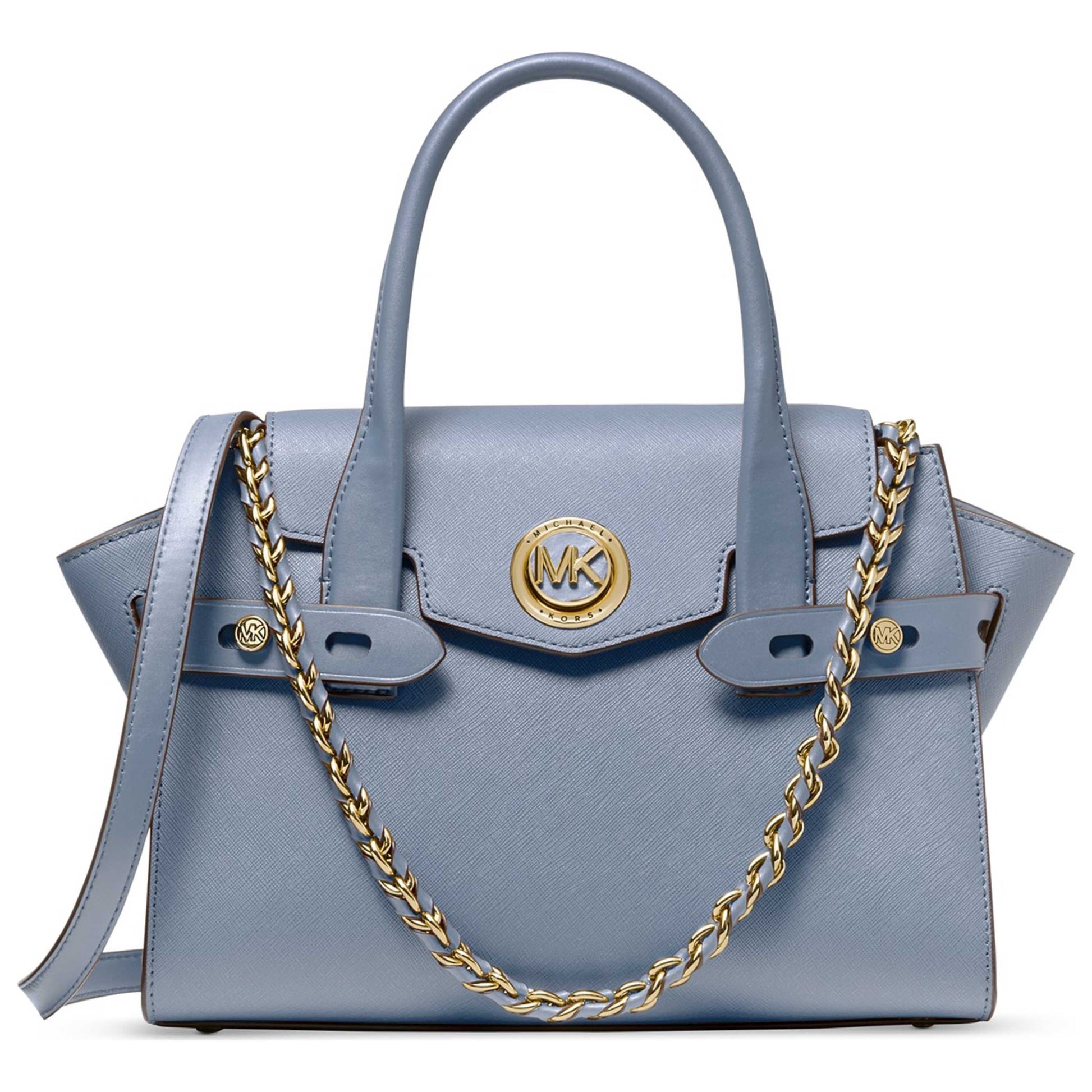 Front view of Michael Kors Carmen Women's Handbags 30S0GNMS1L-487