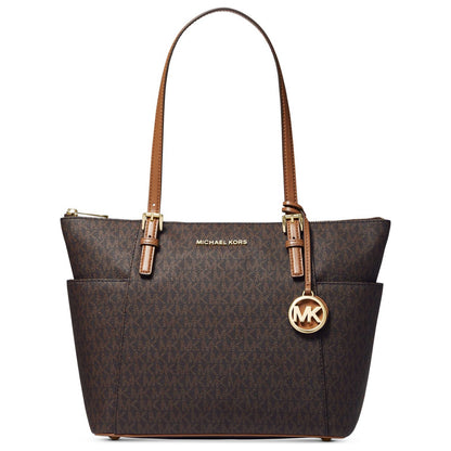 Front view of Michael Kors Jet Set Women's Handbags 30S0GTTT1B-252