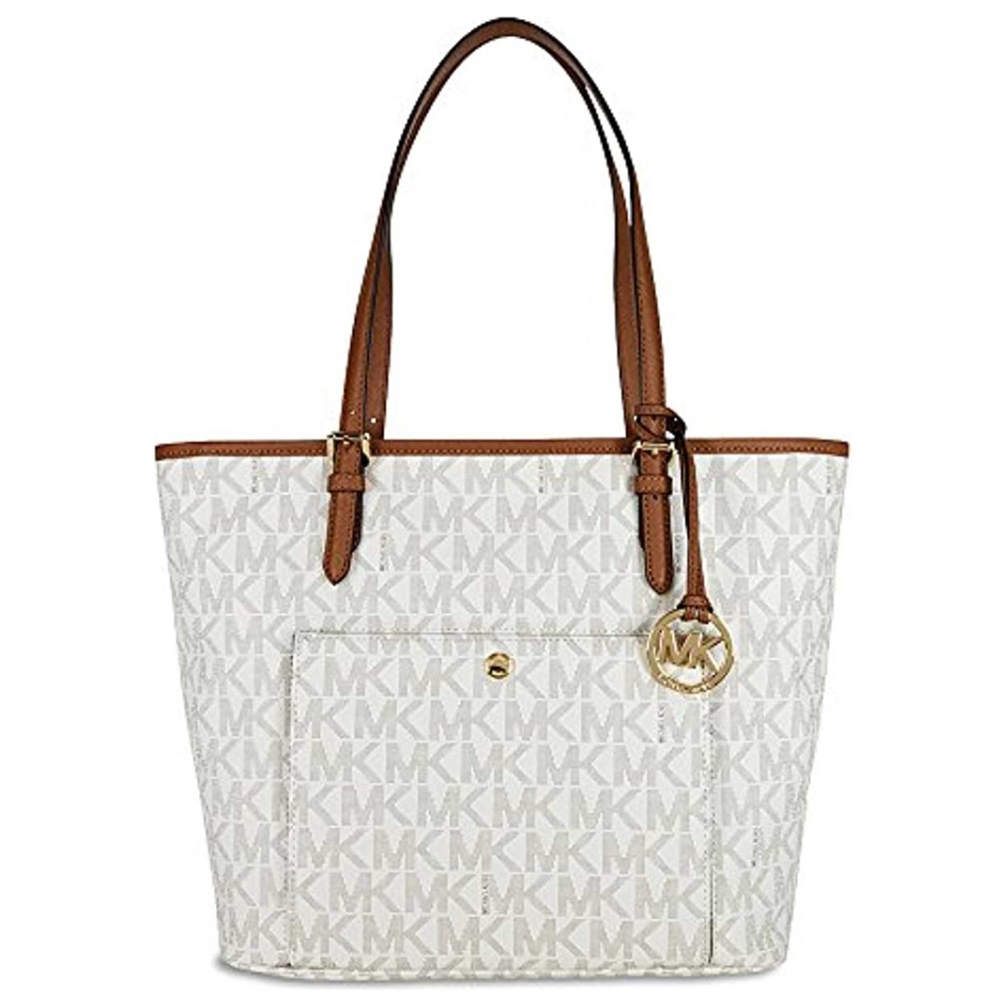 Front view of Michael Kors Jet Set Women's Handbags 30S6GTTT3B150