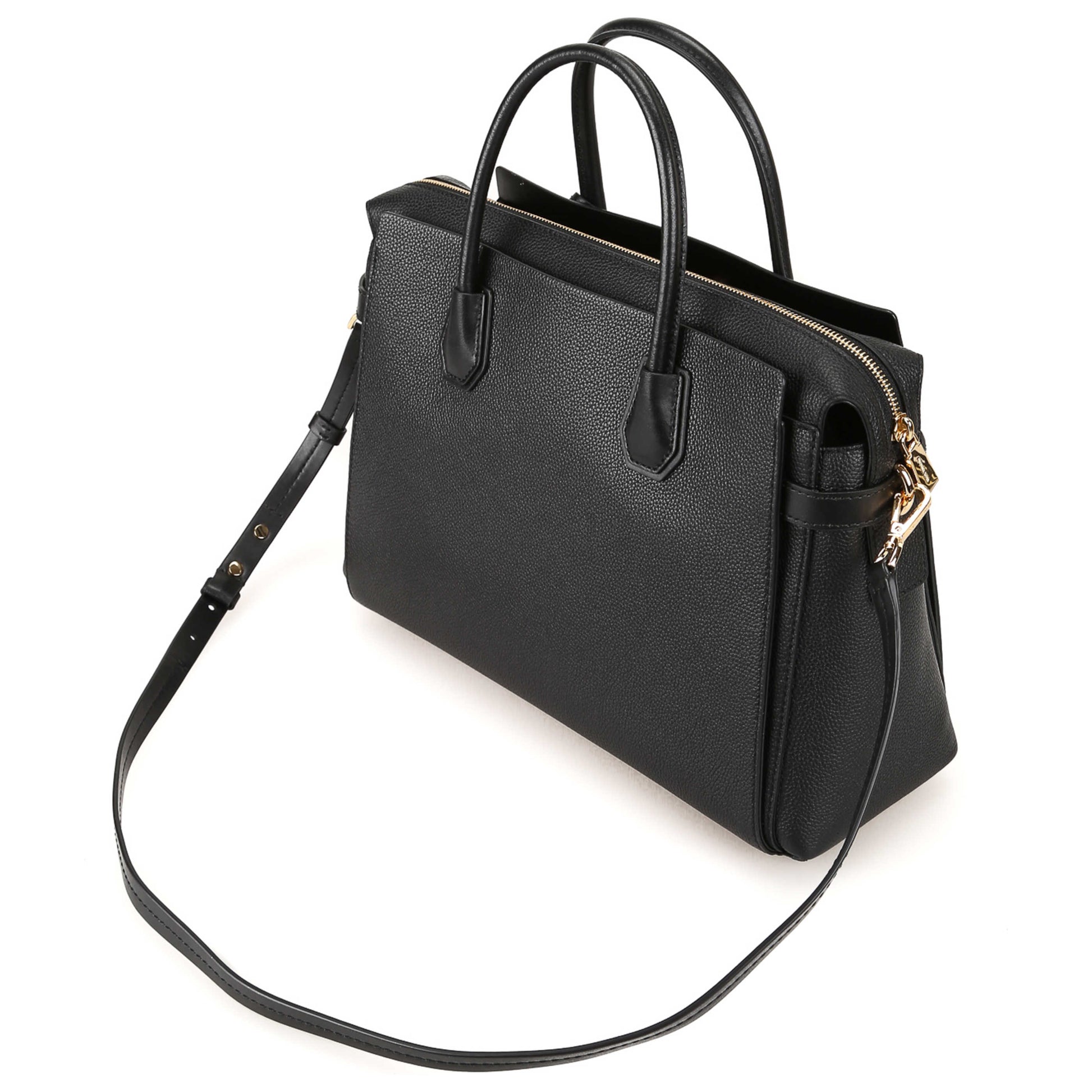 Michael Kors Mercer Pebbled Women's Handbags 30S9GM9S3L001 - Image #2
