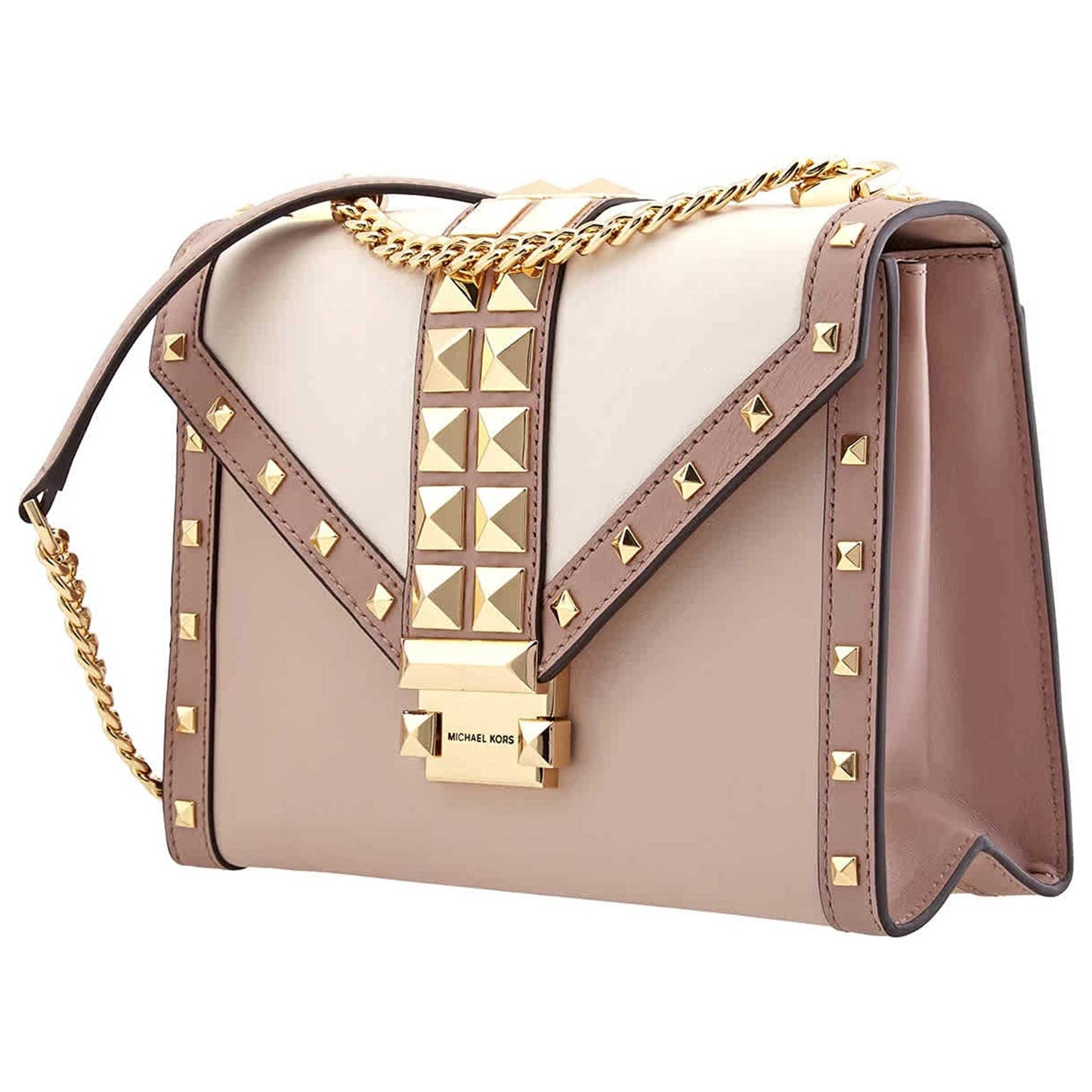 Front view of Michael Kors Whitney Women's Handbags 30S9GWHL9T-690