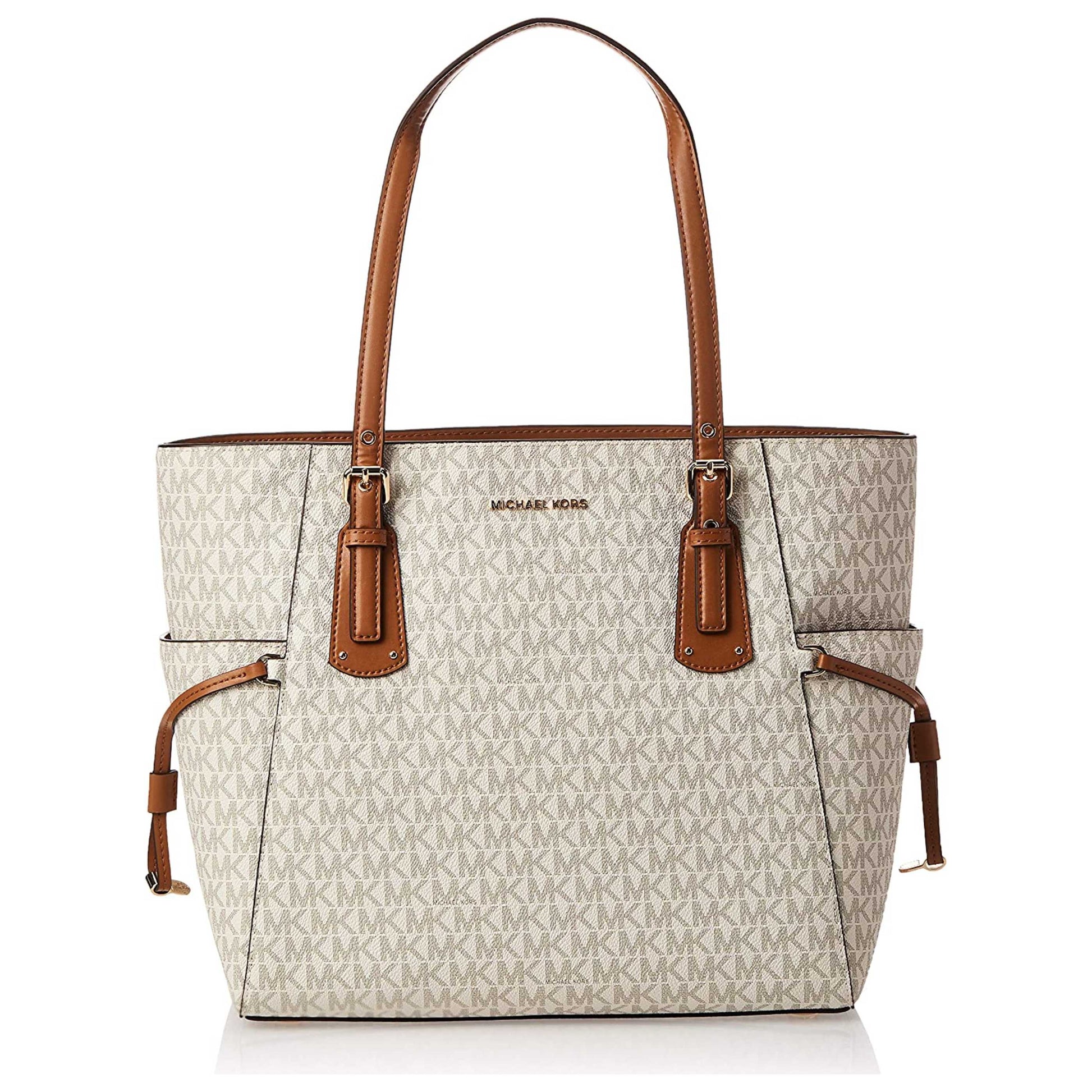 Front view of Michael Kors Voyager Women's Handbags 30T8GV6T4B-150