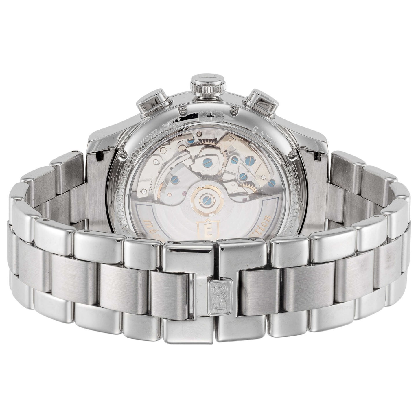 Back view of Eberhard & Co Chrono Traversetolo Men's Automatic Watch 31051-3