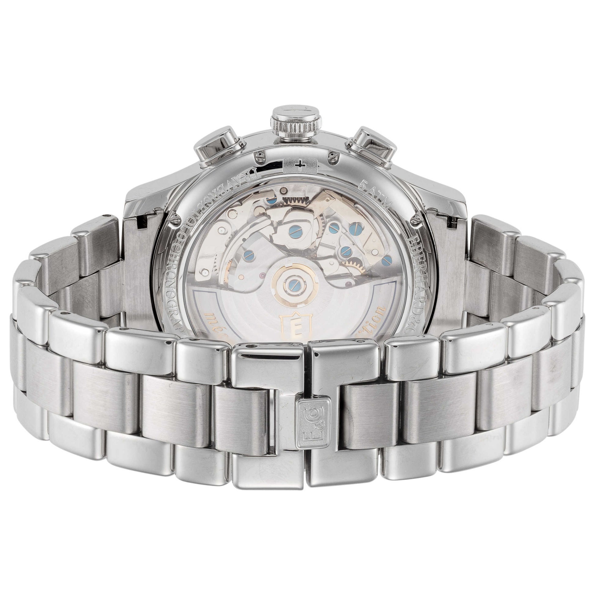 Back view of Eberhard & Co Chrono Traversetolo Men's Automatic Watch 31051-3