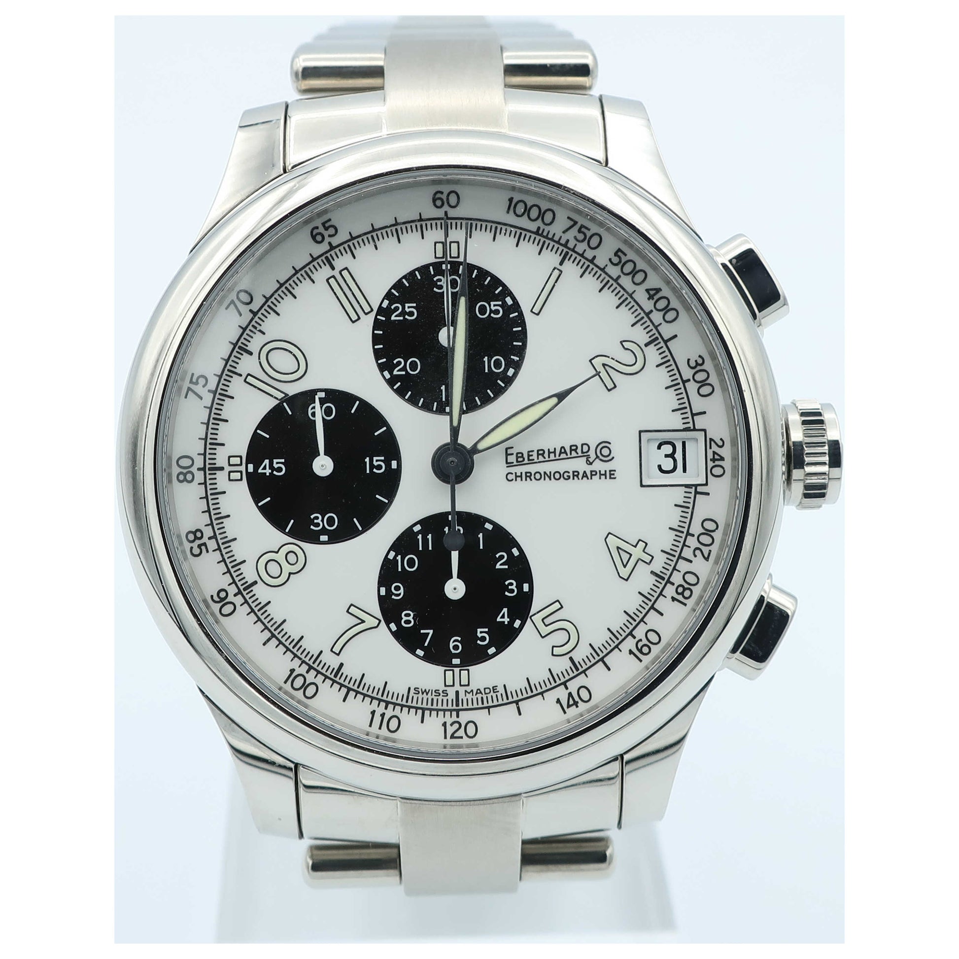 Front view of Eberhard & Co Men's Automatic Watch 310512-SD