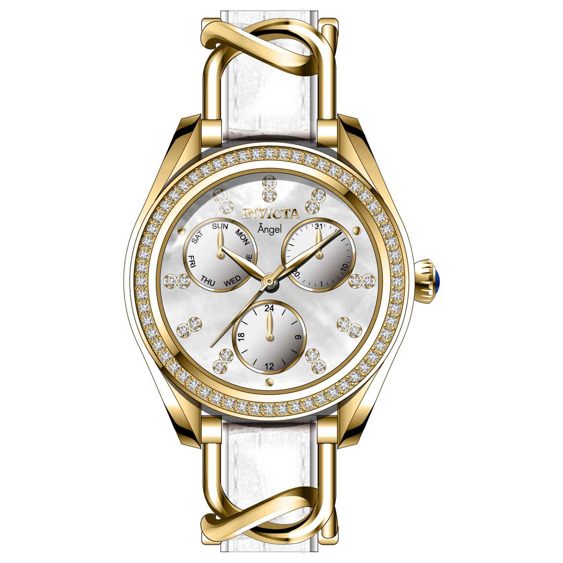 Front view of Invicta Angel Women's Quartz Watch 31204