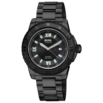 Front view of Gevril Seacloud Men's Automatic Watch 31229B
