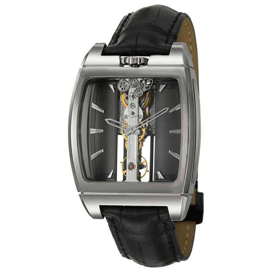 Front view of Corum Golden Bridge Men's Automatic Watch 313-150-59-0001-FN01