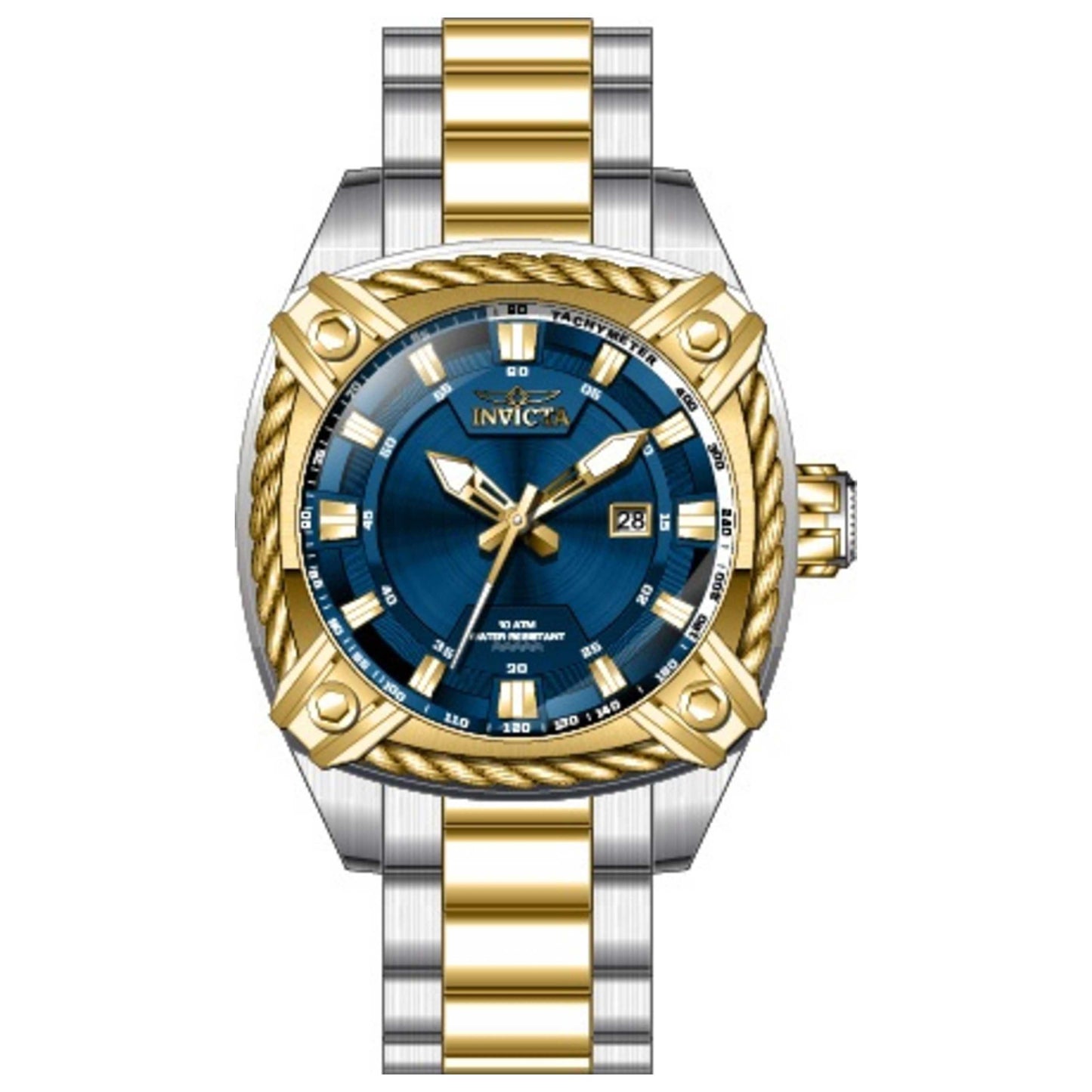 Front view of Invicta Bolt Men's Quartz Watch 31360