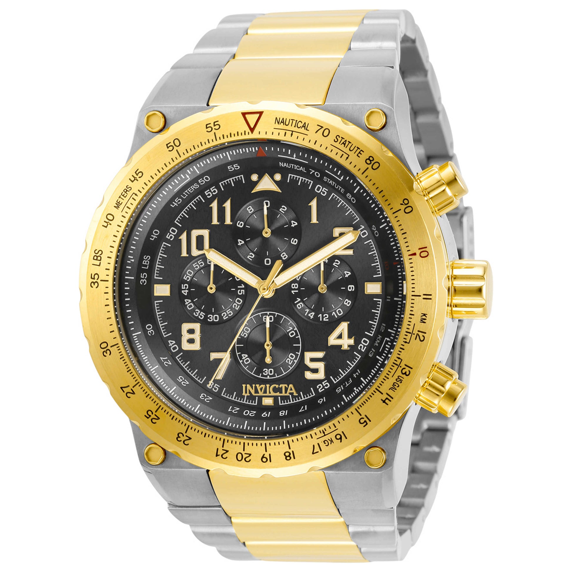 Front view of Invicta Aviator Unisex Watch 31559