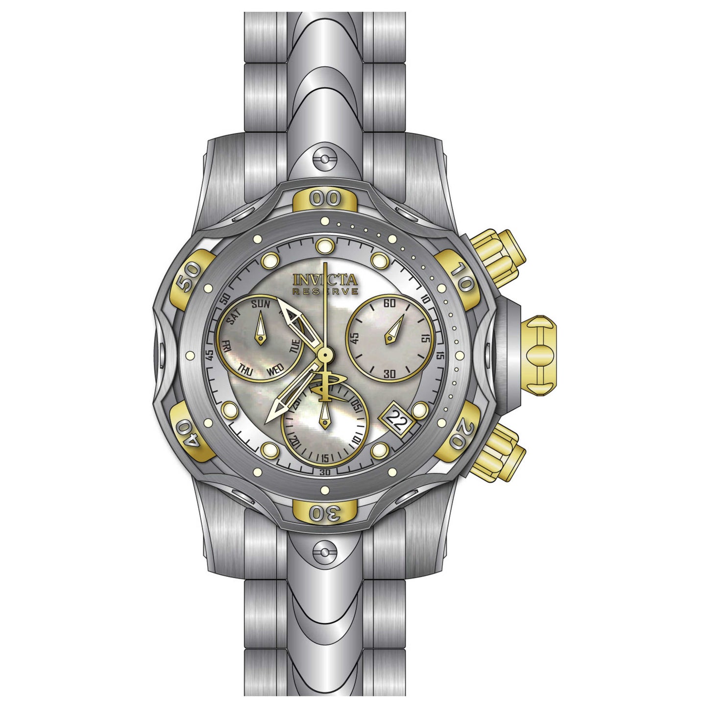 Front view of Invicta Reserve Women's Quartz Watch 31599