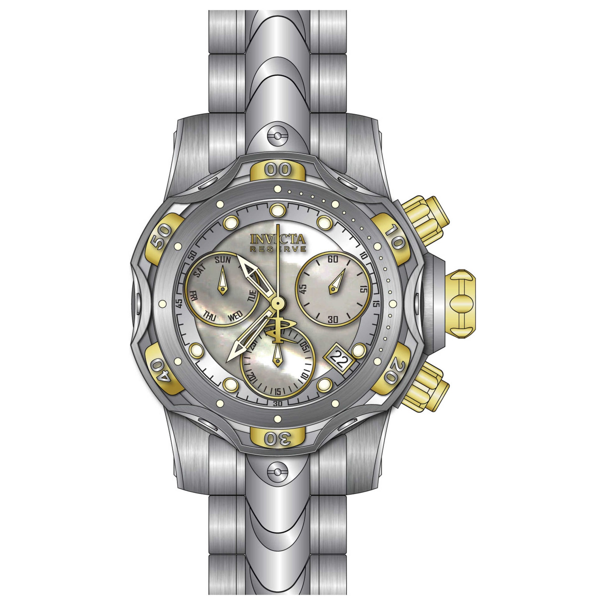 Front view of Invicta Reserve Women's Quartz Watch 31599