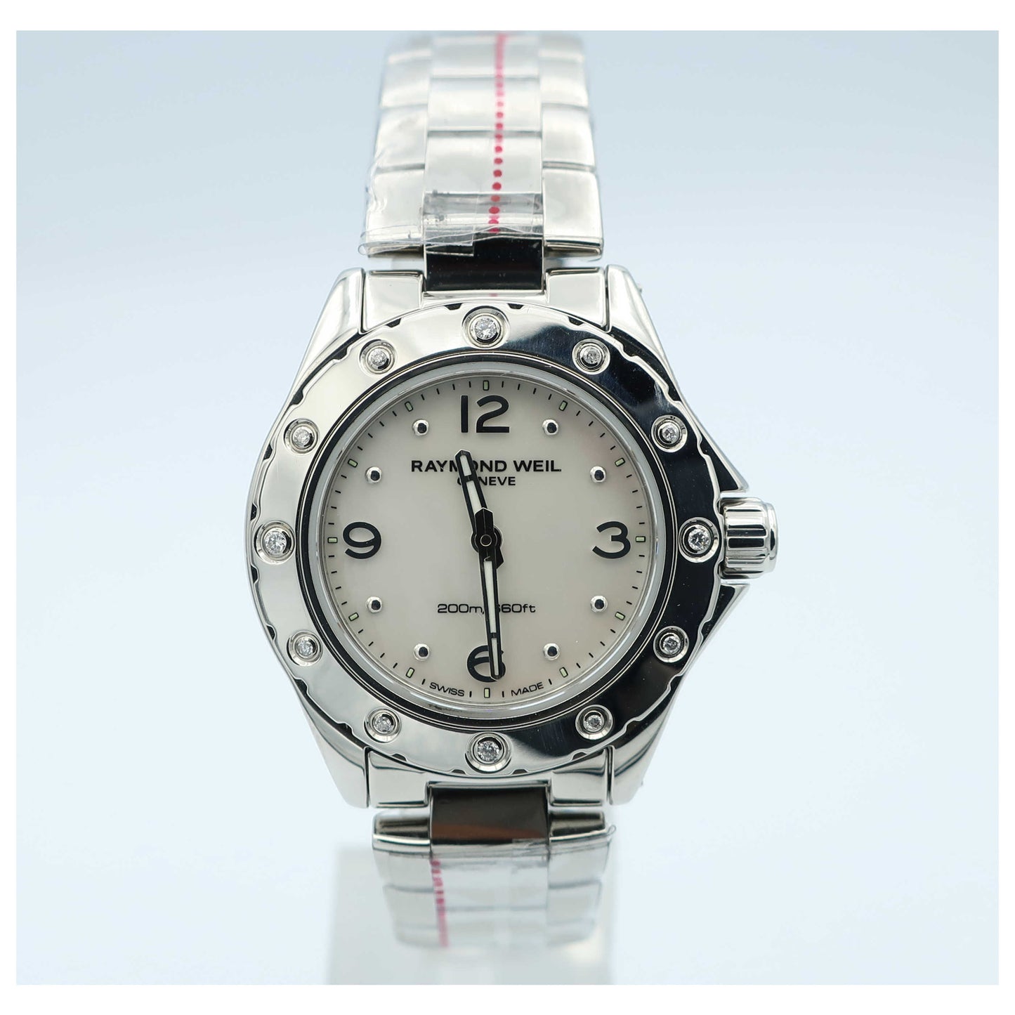 Front view of Raymond Weil RW Spirit Women's Swiss Quartz (Battery-Powered) Watch 3170-S12-05915-SD