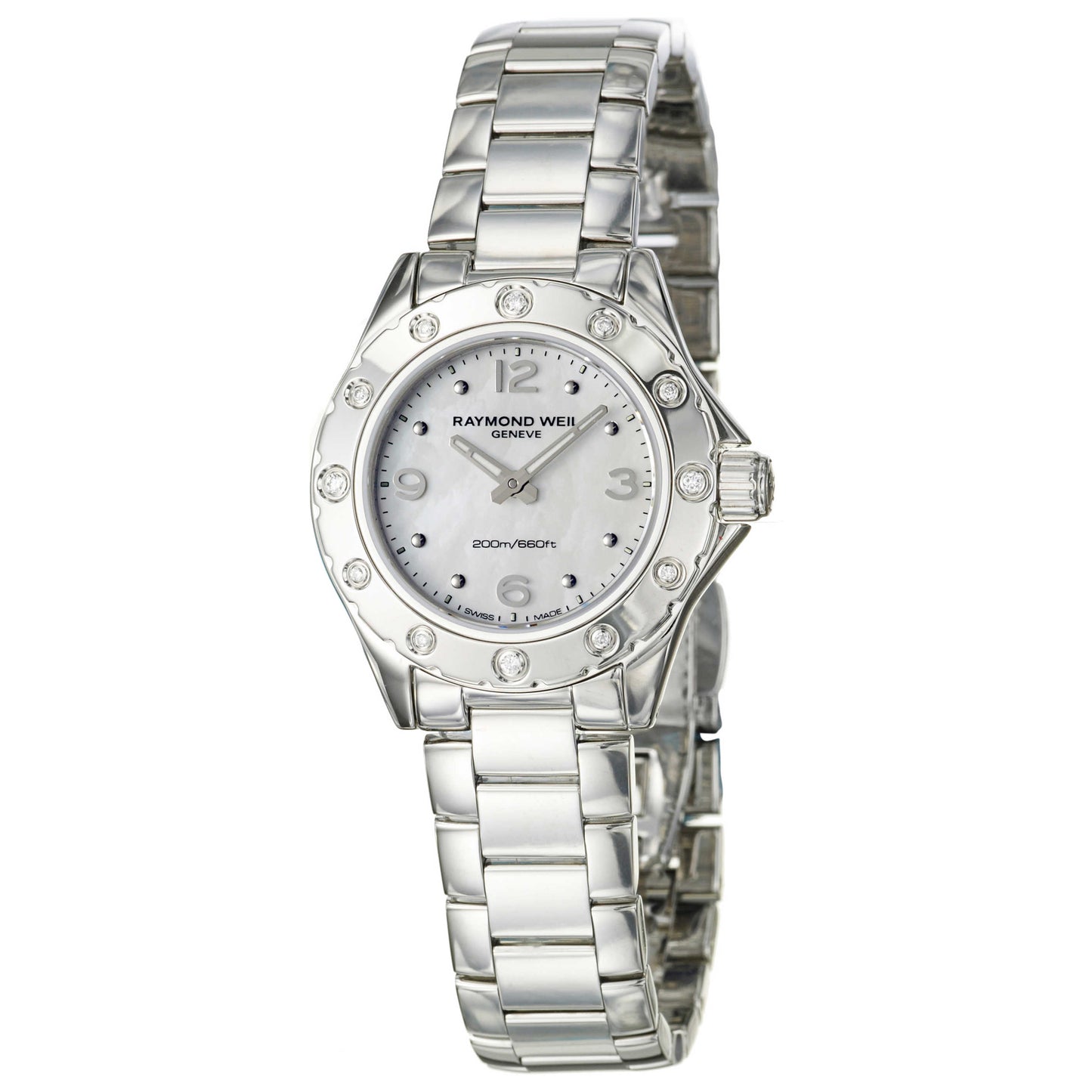 Front view of Raymond Weil RW Spirit Women's Swiss Quartz (Battery-Powered) Watch 3170-S12-05915