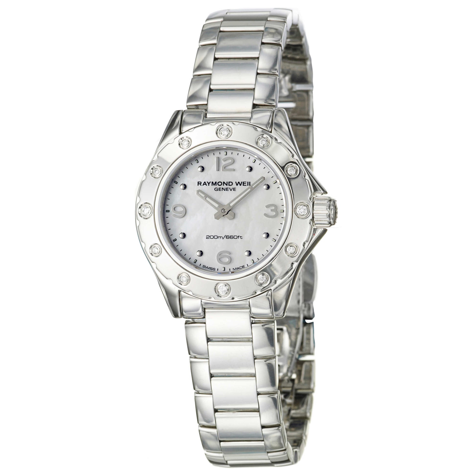 Front view of Raymond Weil RW Spirit Women's Swiss Quartz (Battery-Powered) Watch 3170-S12-05915