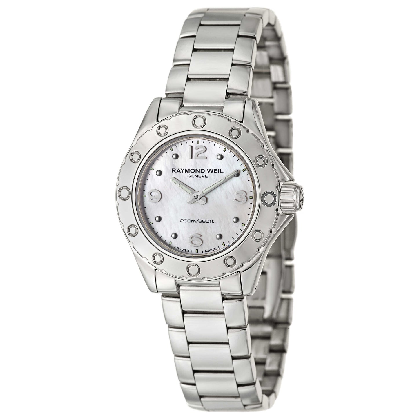 Front view of Raymond Weil RW Spirit Women's Swiss Quartz (Battery-Powered) Watch 3170-ST-05915