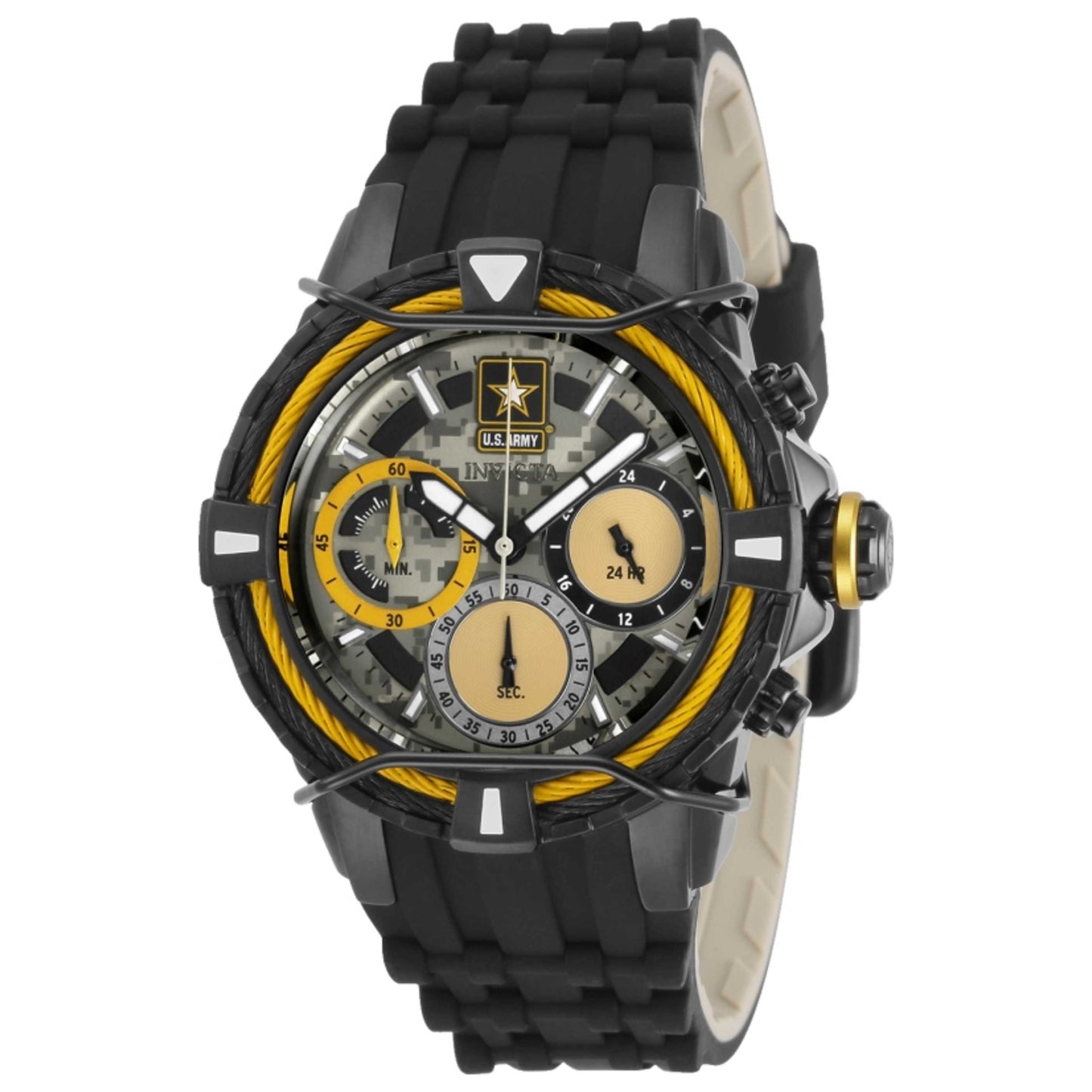Front view of Invicta Army Men's Quartz Watch 31850
