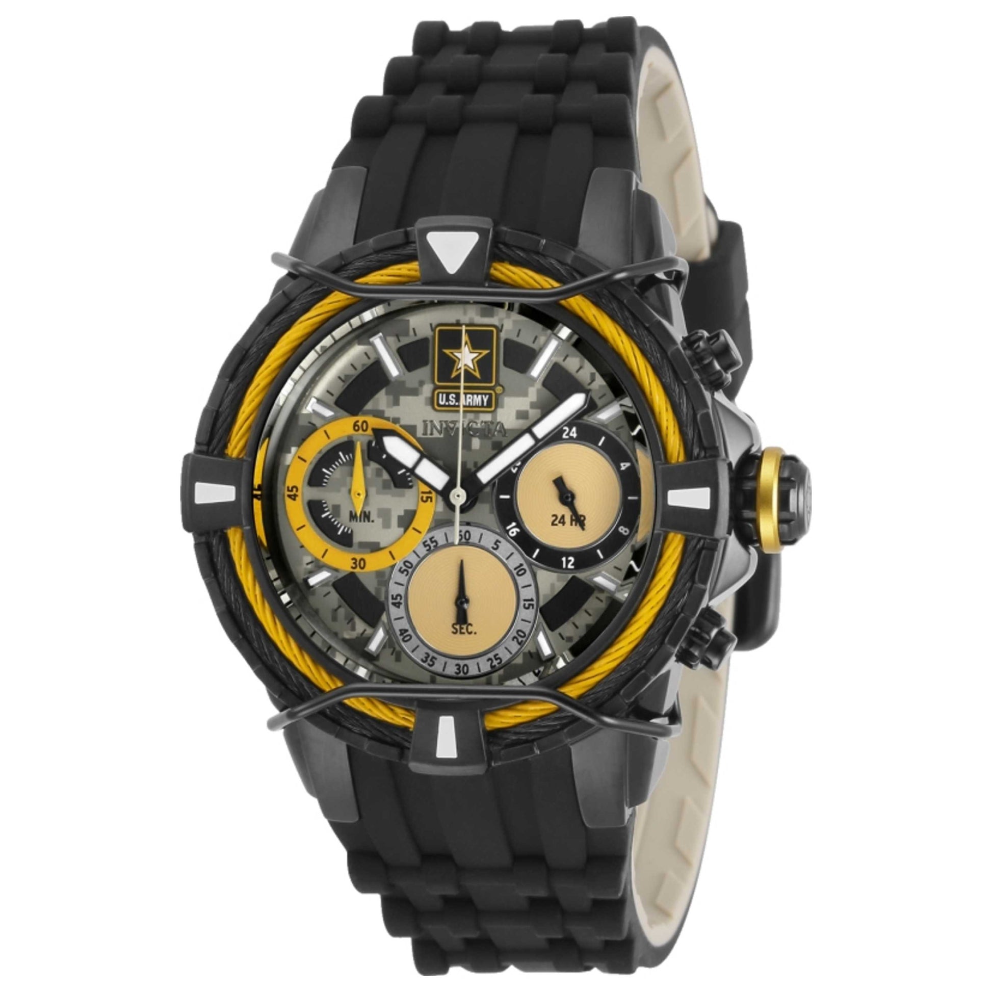 Front view of Invicta Army Men's Quartz Watch 31850