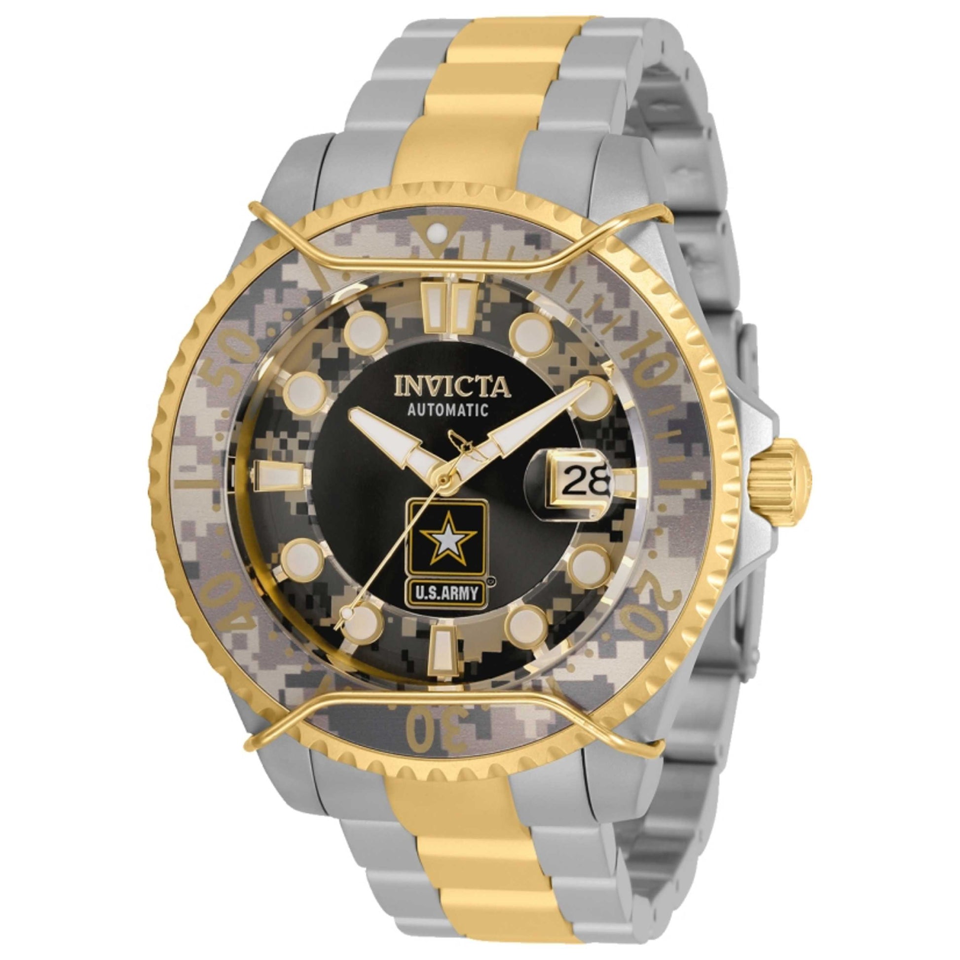 Front view of Invicta Army Men's Quartz Watch 31852