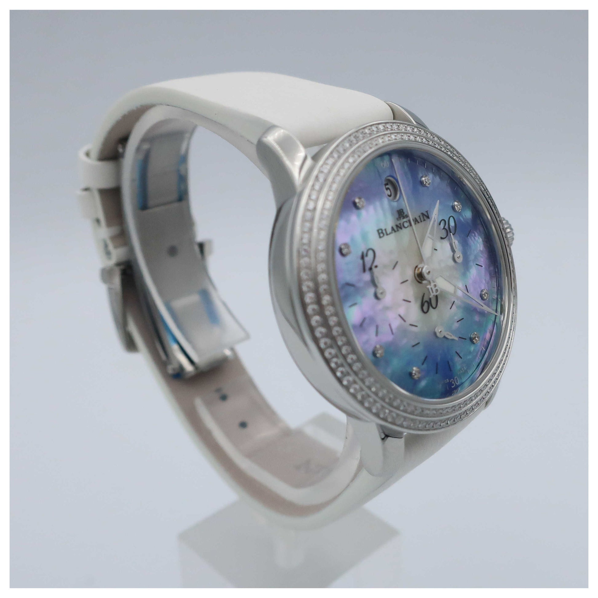 Blancpain Women Women's Automatic Watch 3185F-4554L-64B-SD - Image #3