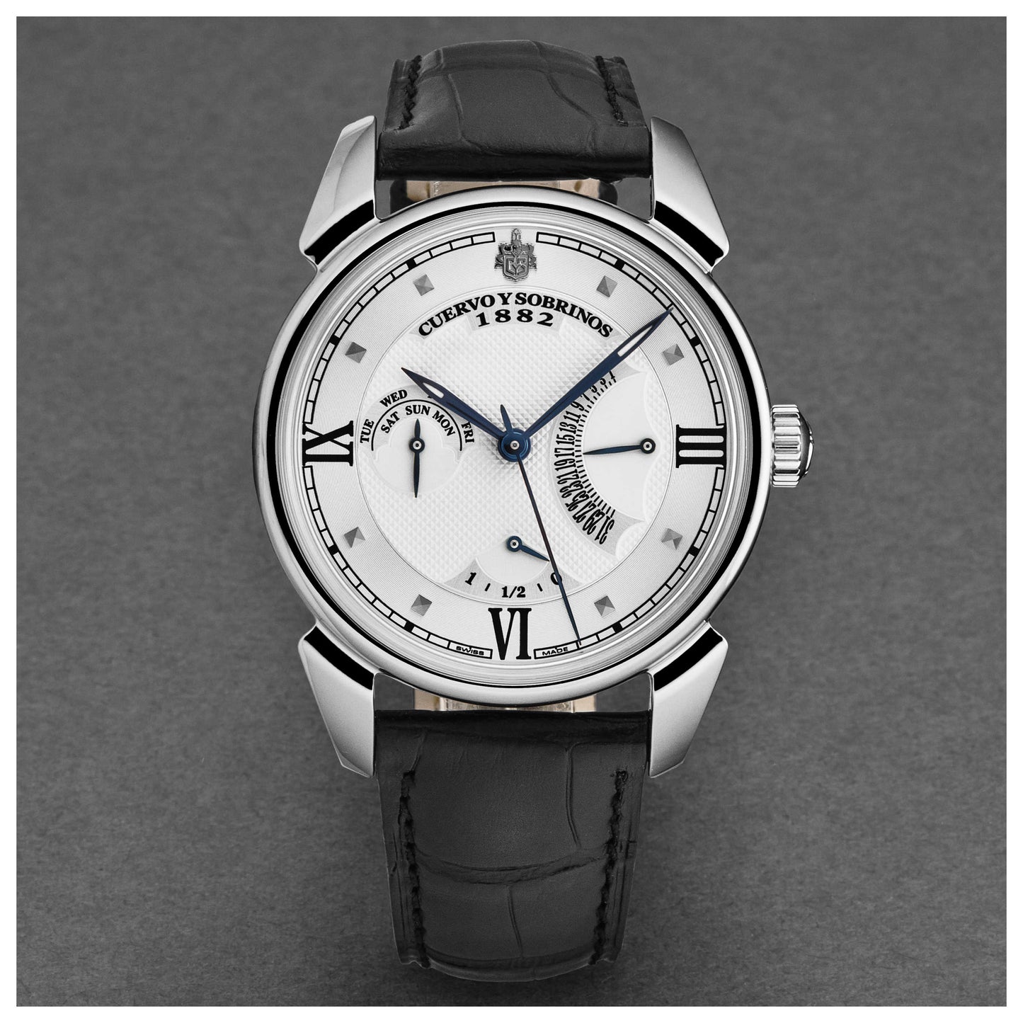 Cuervo y Sobrinos Historiador Men's Automatic Watch 3194.1A - Image #3