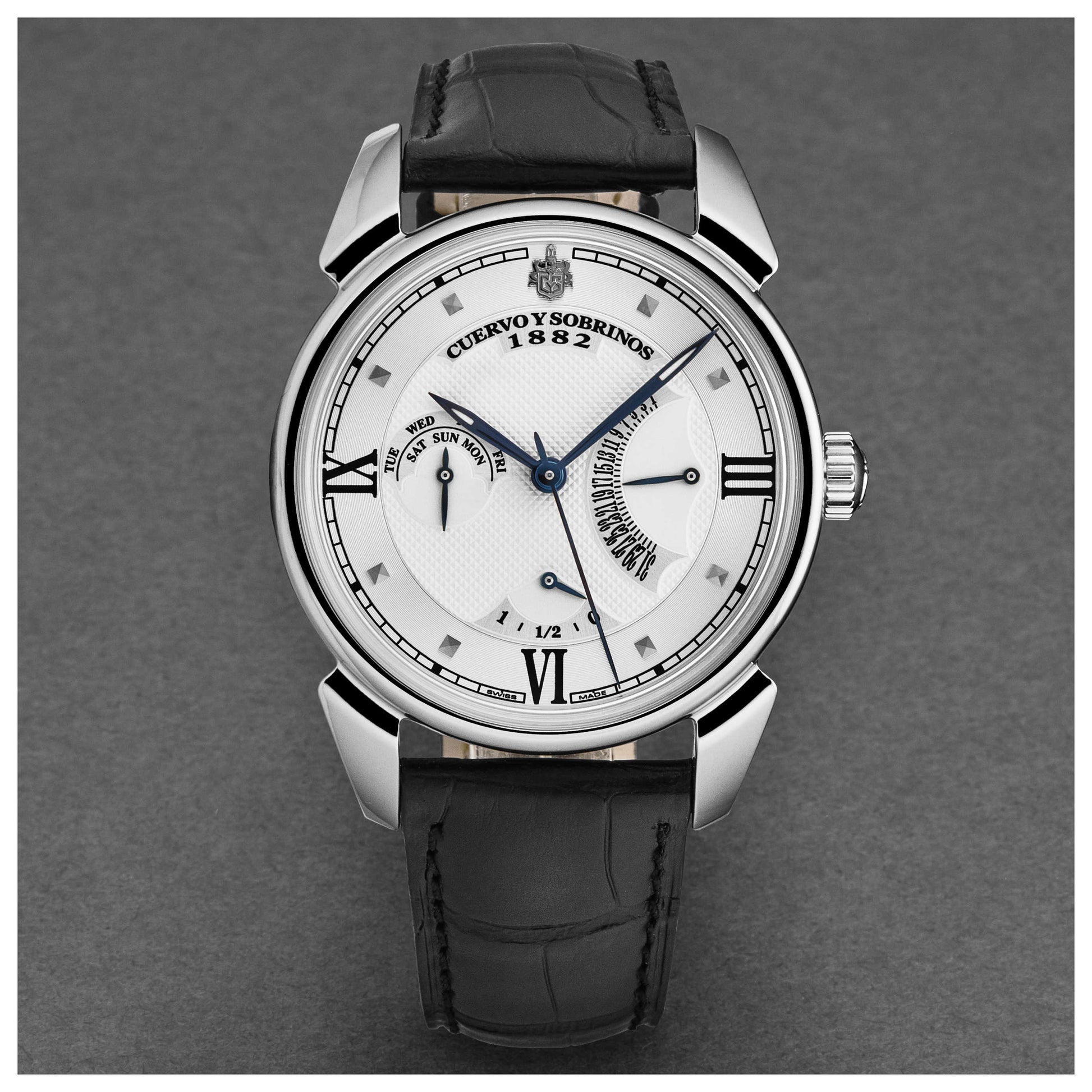 Cuervo y Sobrinos Historiador Men's Automatic Watch 3194.1A - Image #3