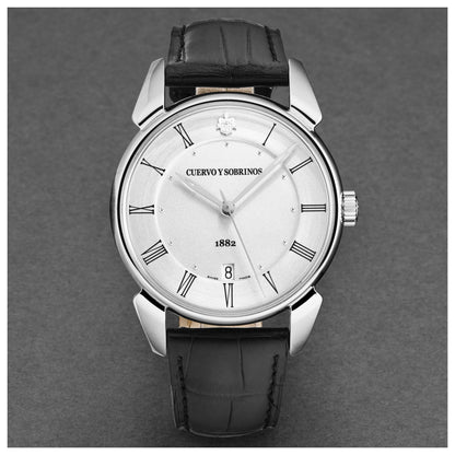 Cuervo y Sobrinos Historiador Men's Automatic Watch 3195.1CS-AR - Image #3