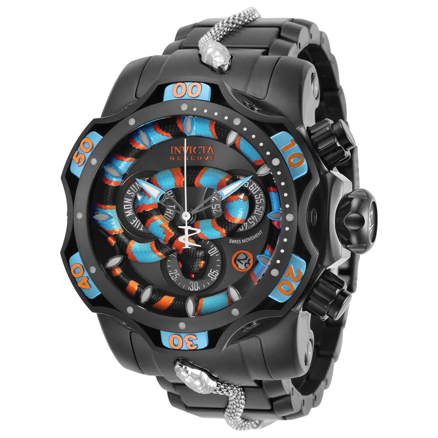 Front view of Invicta Reserve Men's Quartz Watch 32038