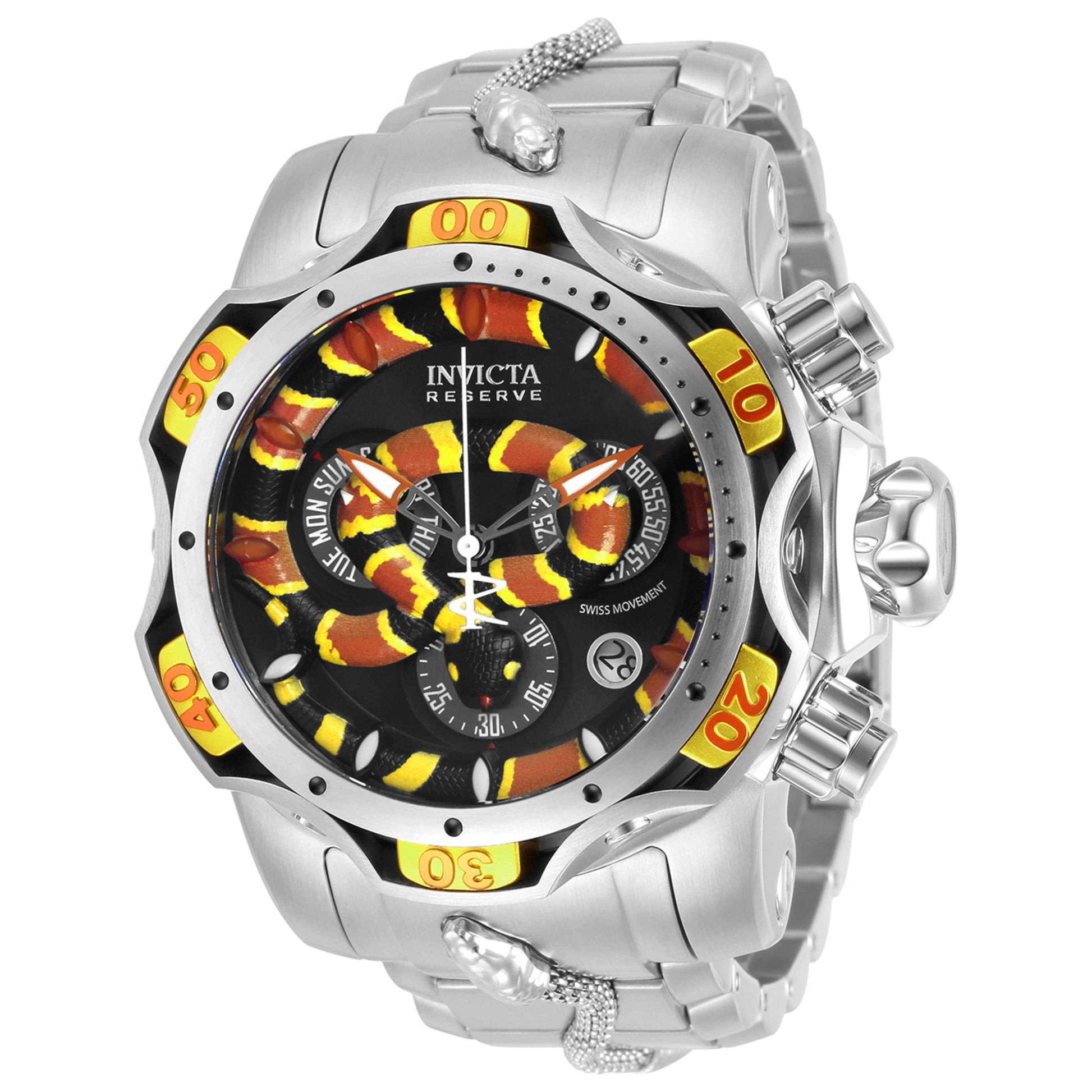 Front view of Invicta Venom Men's Quartz Watch 32039