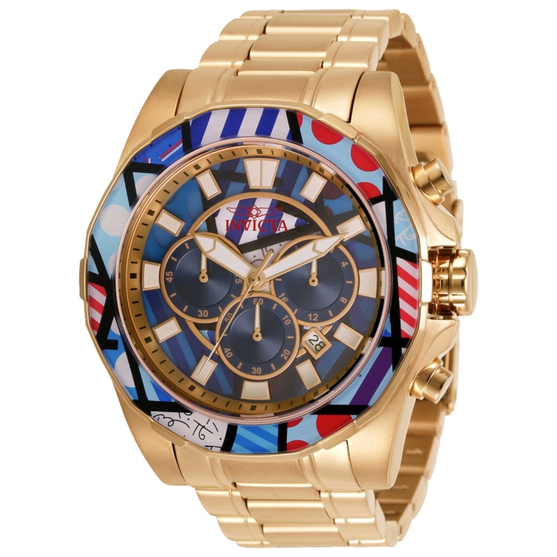 Front view of Invicta Britto Men's Quartz Watch 32400