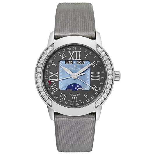 Front view of Blancpain Women's Automatic Watch 3253-6044-52B