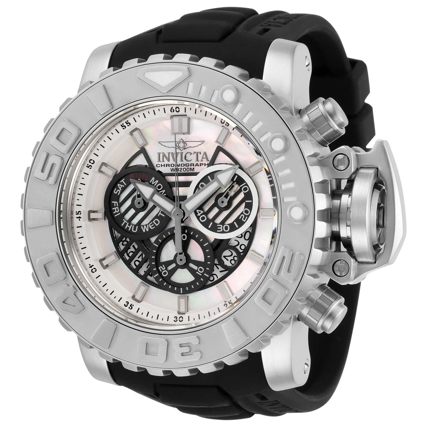 Front view of Invicta Sea Hunter Men's Quartz Watch 32636