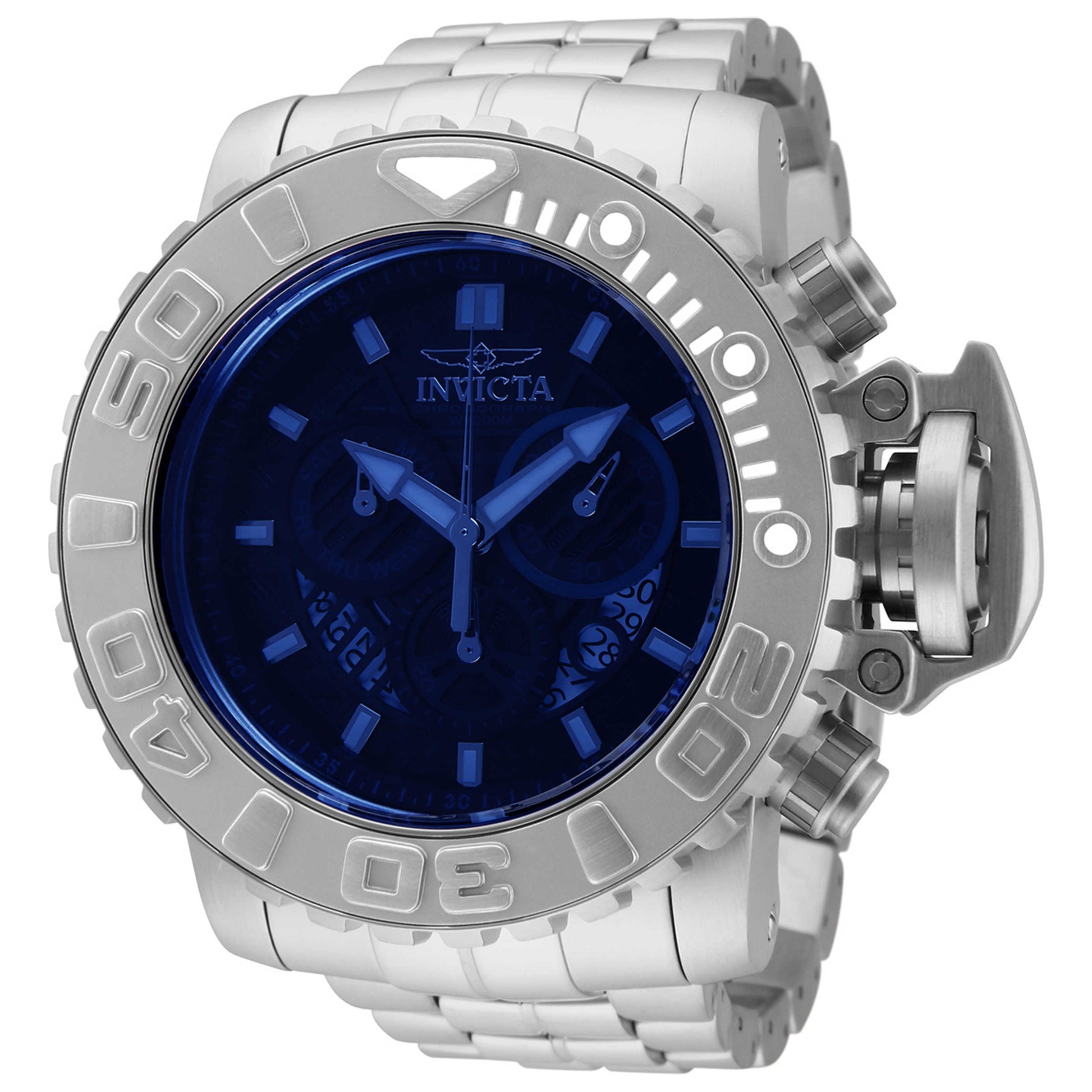 Front view of Invicta Sea Hunter Men's Quartz Watch 32642