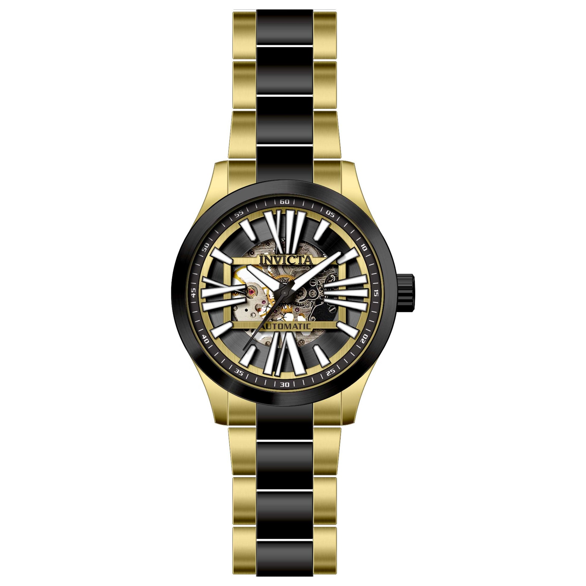 Front view of Invicta Objet D Art Men's Automatic Watch 32741