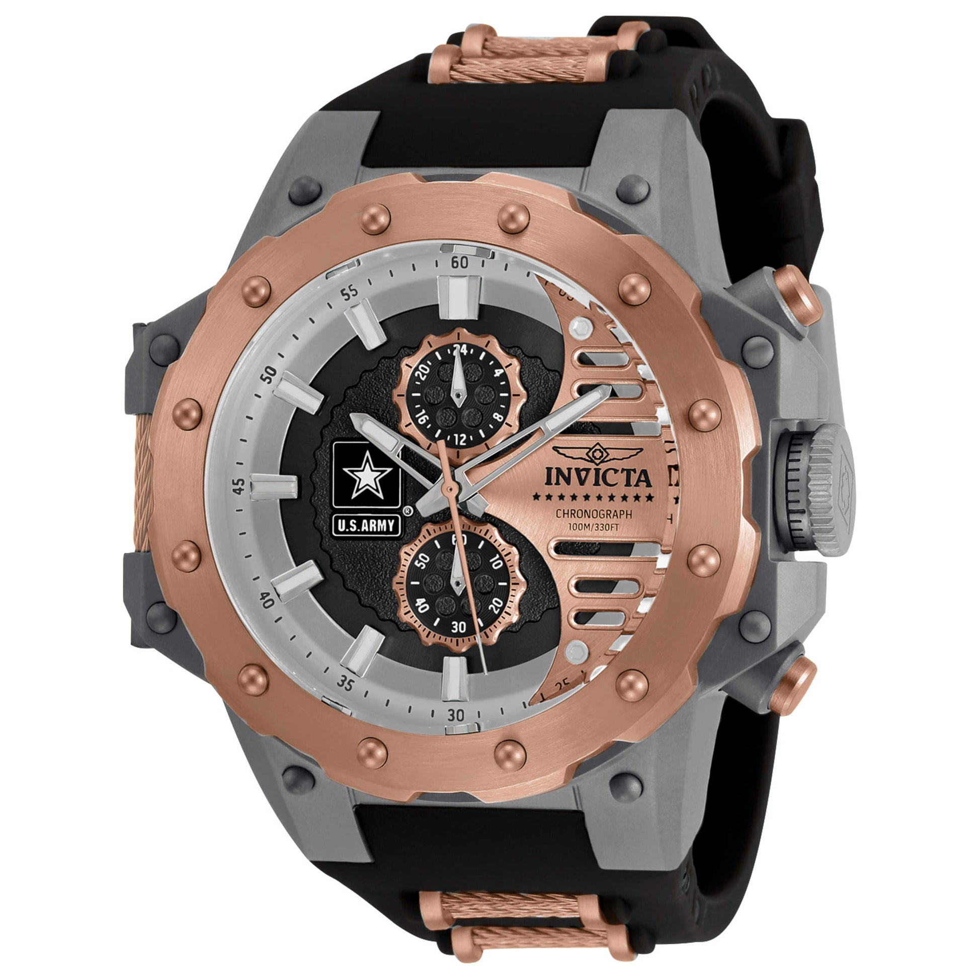 Front view of Invicta U.S. Army Men's Quartz Watch 32985