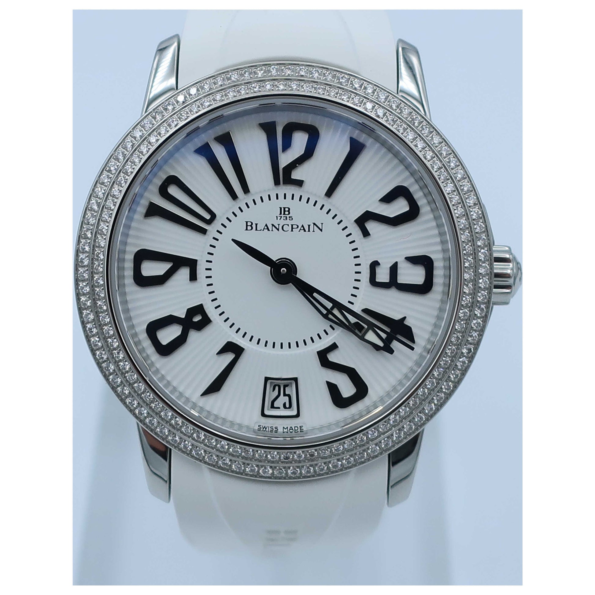 Front view of Blancpain Women Women's Automatic Watch 3300-4527-64B-SD