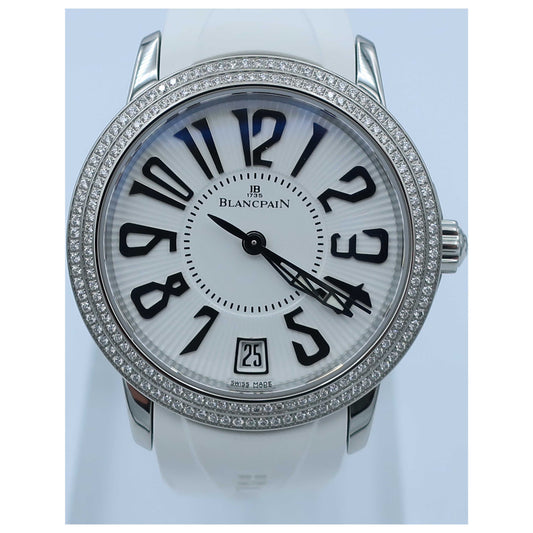 Front view of Blancpain Women Women's Automatic Watch 3300-4527-64B-SD