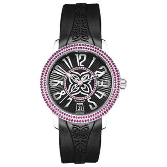 Front view of Blancpain Women Women's Automatic Watch 3300-45A55-64B