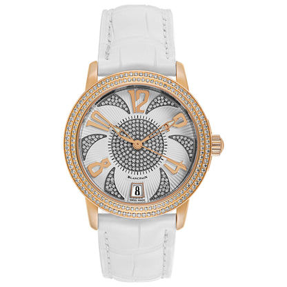 Front view of Blancpain Women Women's Automatic Watch 3300A-3728-52B