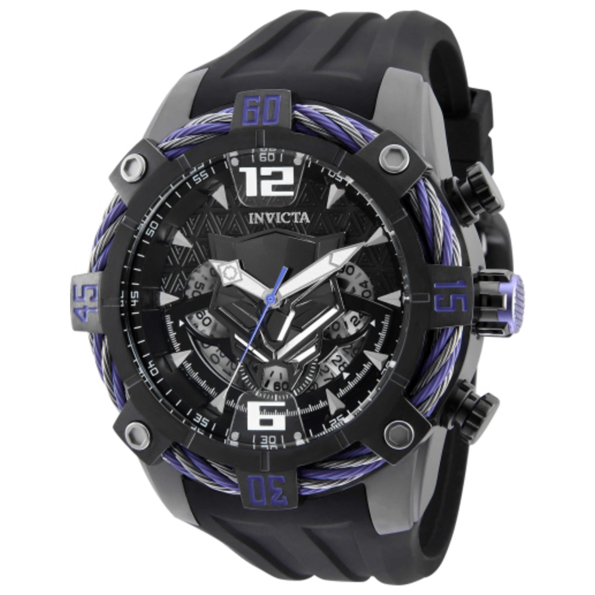 Front view of Invicta Marvel Men's Quartz Watch 33161