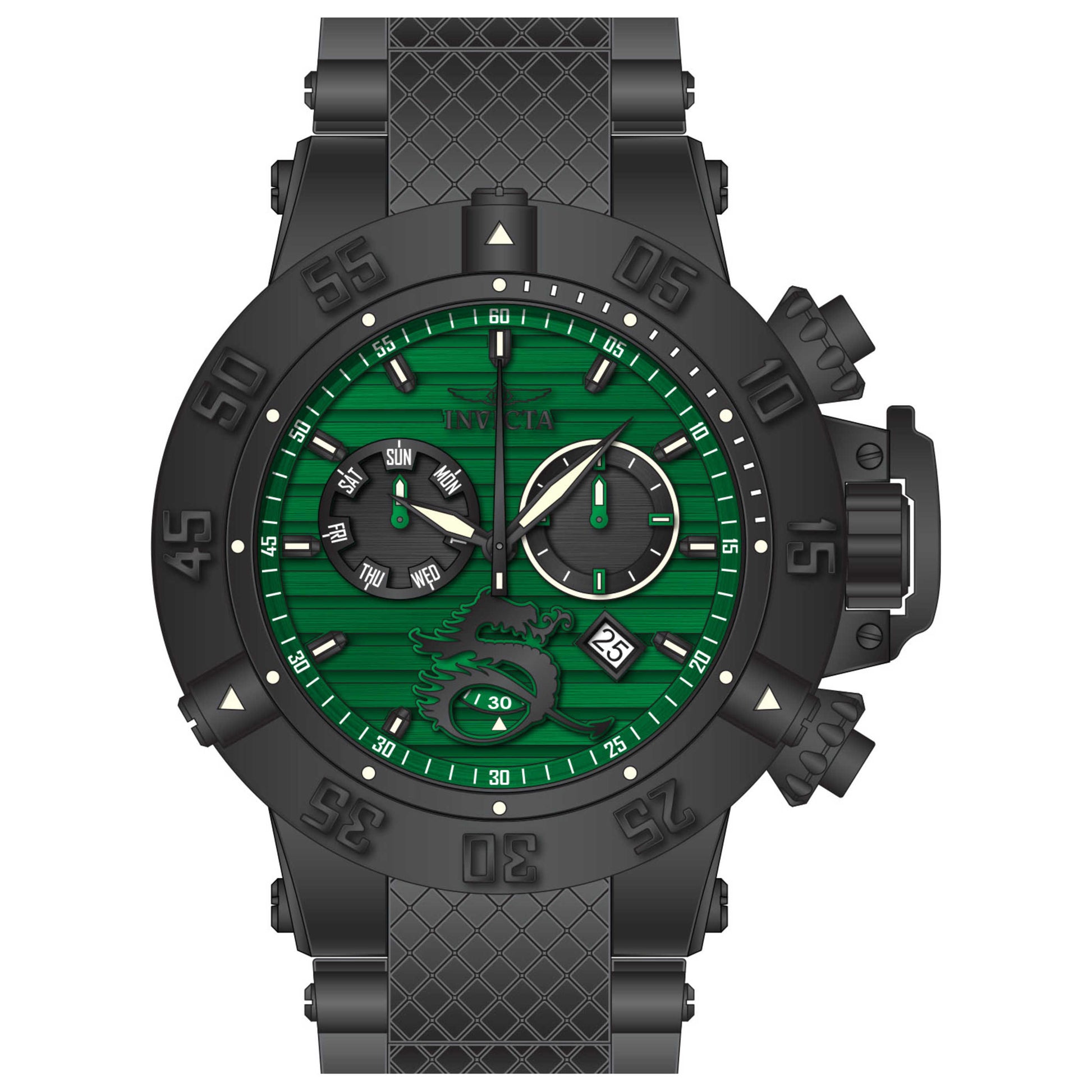 Front view of Invicta Subaqua Men's Quartz Watch 33418