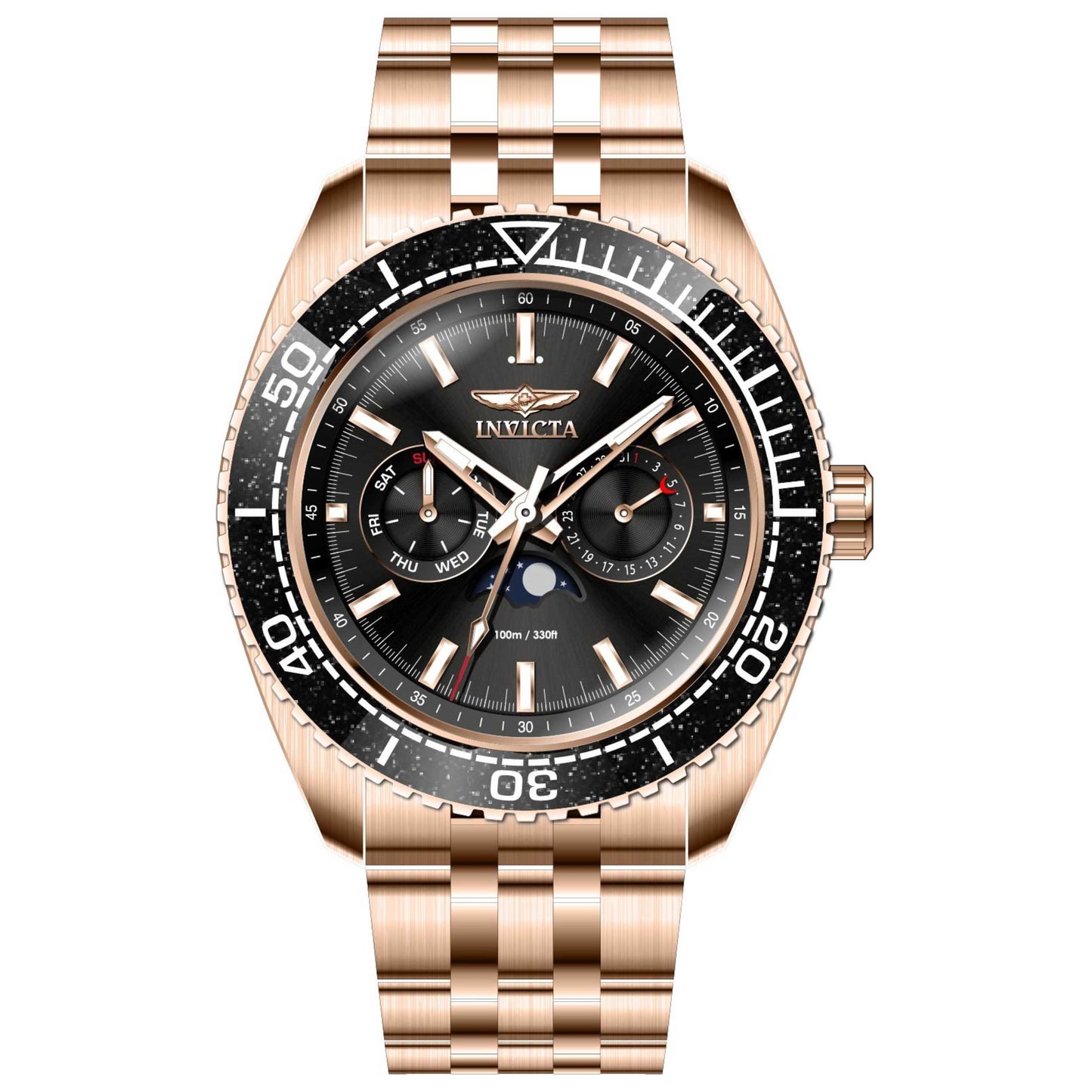 Front view of Invicta Pro Diver Men's Quartz Watch 33564