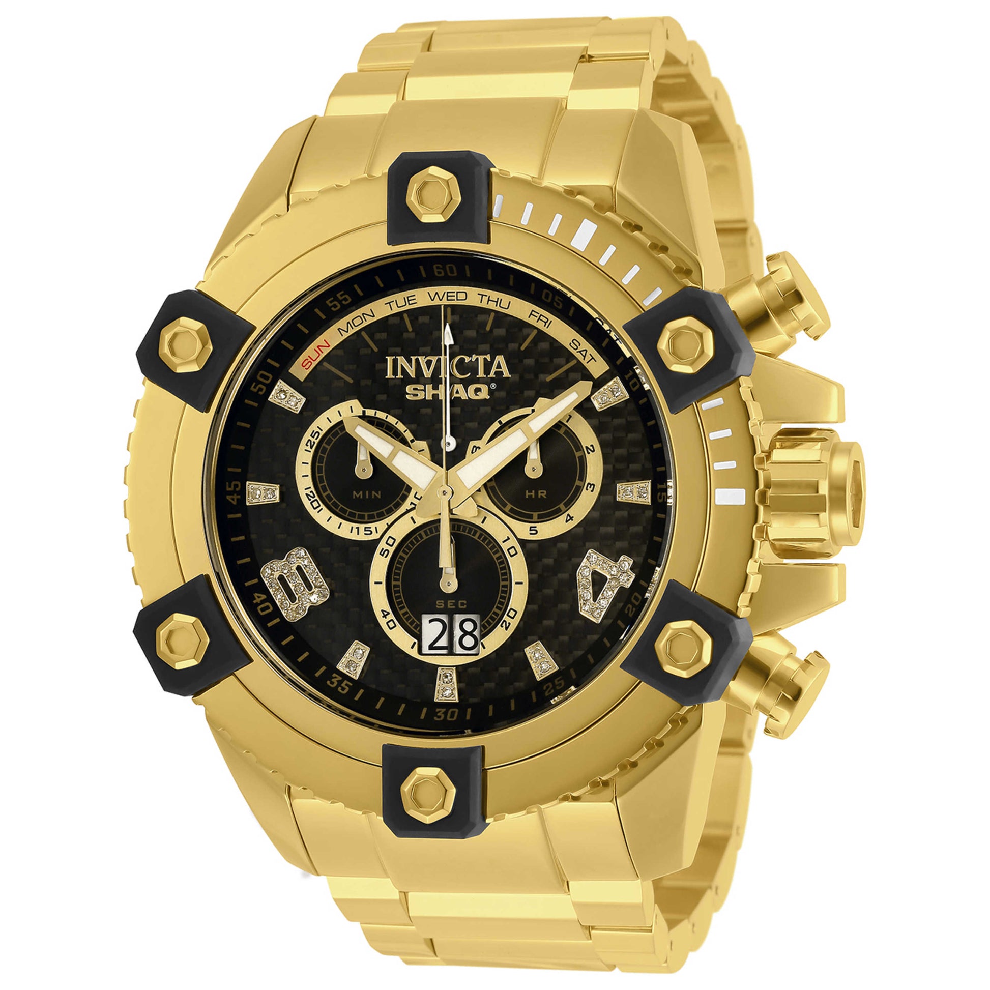 Front view of Invicta SHAQ Men's Quartz Watch 33726