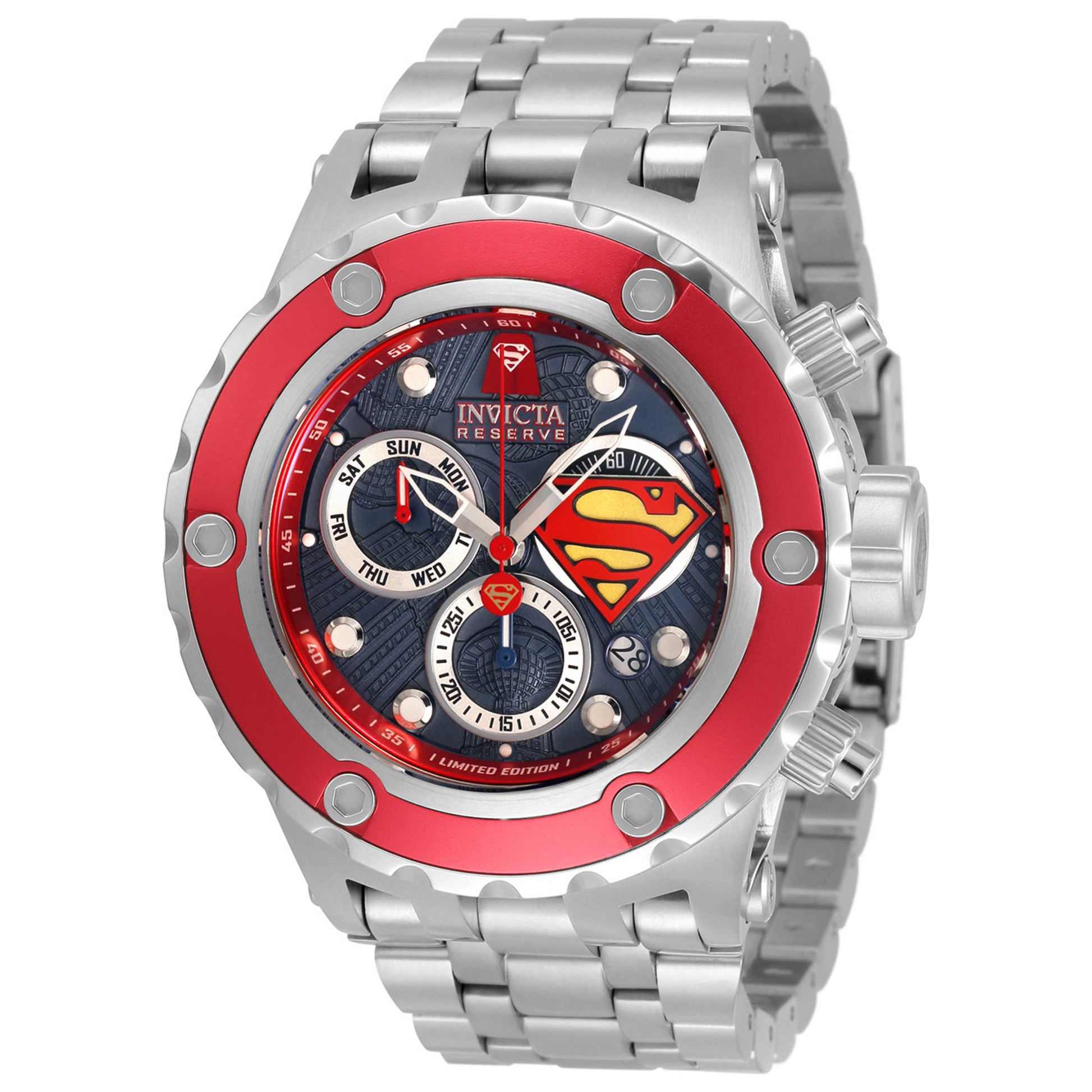 Front view of Invicta DC Comics Men's Quartz Watch 33815
