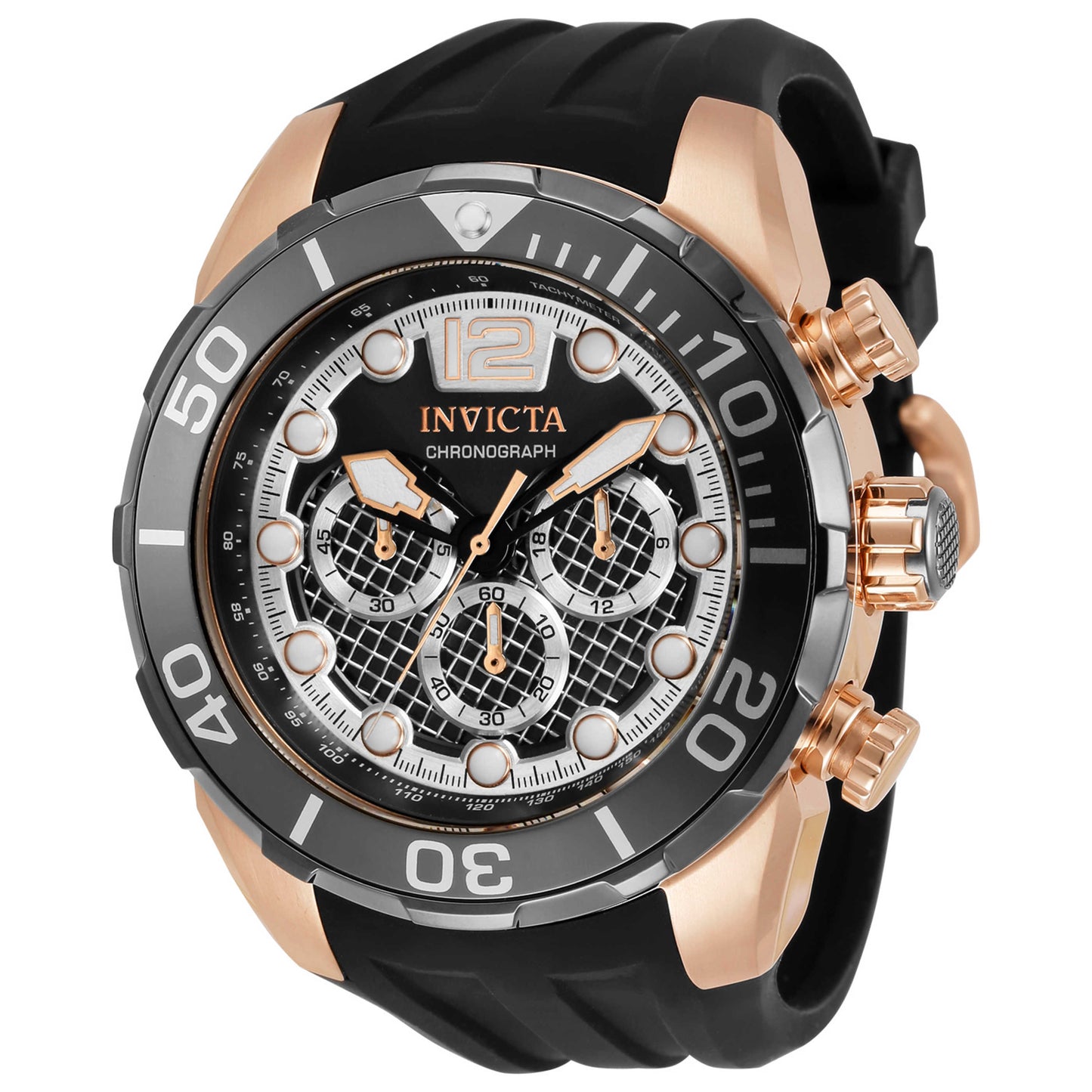 Front view of Invicta Pro Diver Men's Quartz Watch 33822
